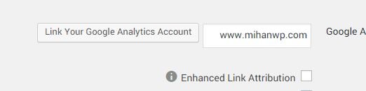 Link Your Google Analytics Account