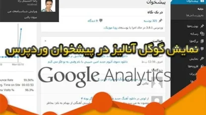 مطالعه مقاله Google Analytics را در پیشخوان وردپرس خود ببینید