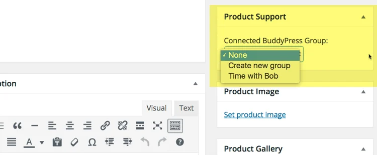 Woocommerce-product-support-with-buddypress