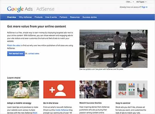 GOOGLE ADSENSE 