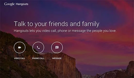 GOOGLE HANGOUTS 