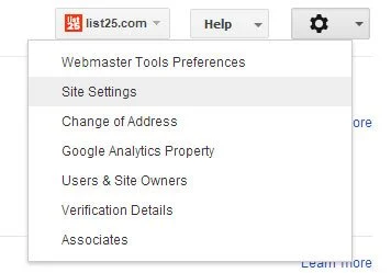 webmastersitesettings