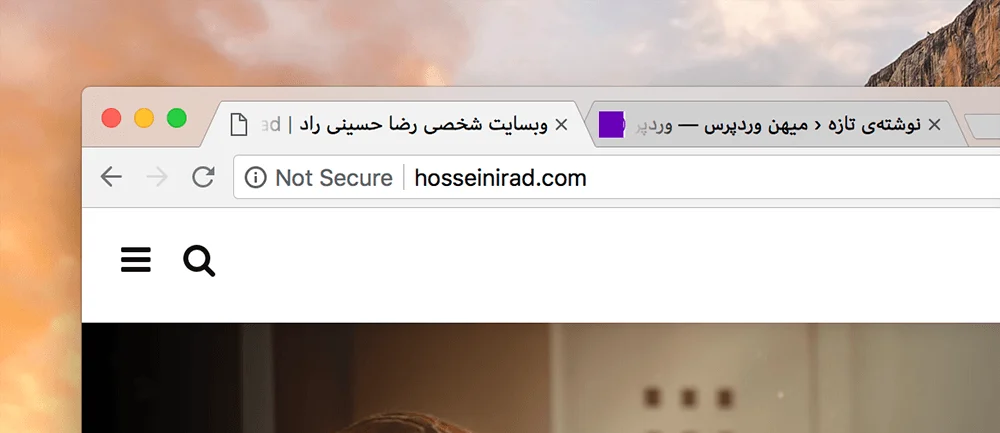 سایت بدون ssl