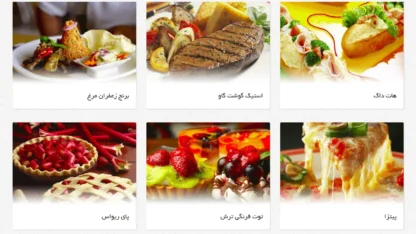 قالب وردپرس آشپزی Bistro فارسی