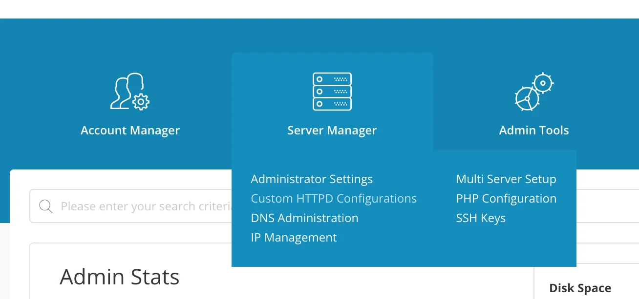 Custom HTTPD Configurations