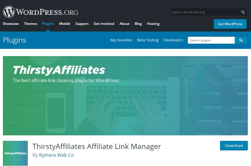 افزونه ThirstyAffiliates Affiliate Link Manager 