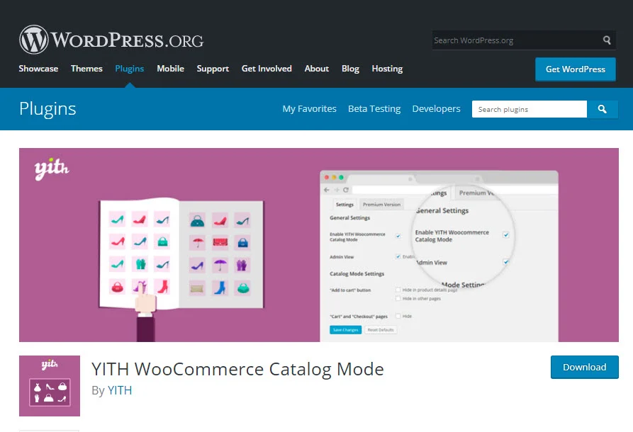 معرفی افزونه YITH WooCommerce Catalog Mode 