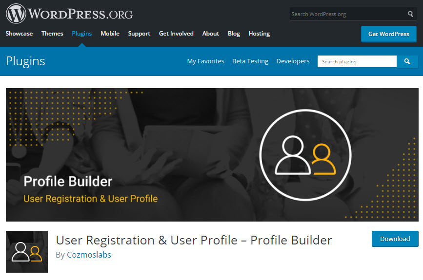 معرفی افزونه Profile Builder
