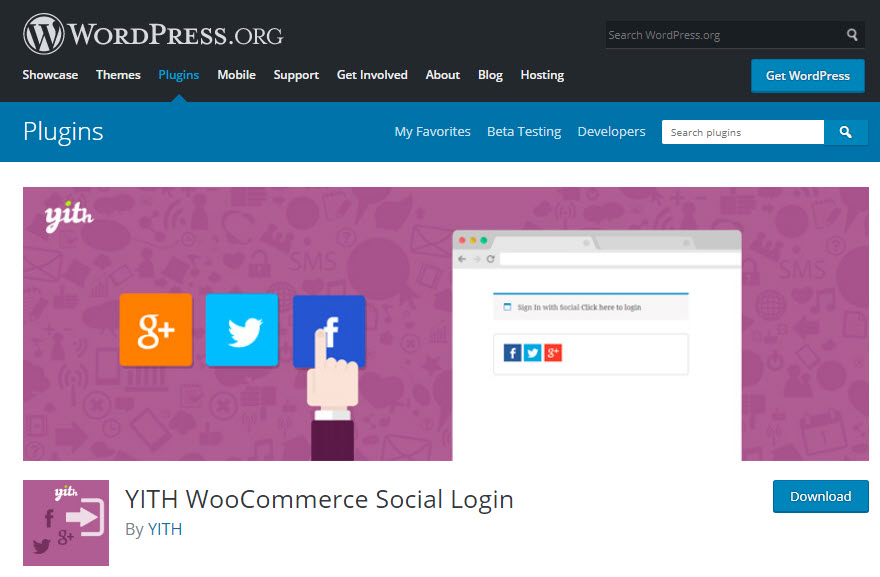 معرفی افزونه YITH WooCommerce Social Login