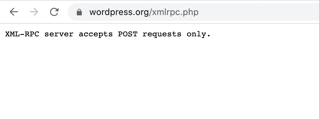 فایل xmlrpc.php