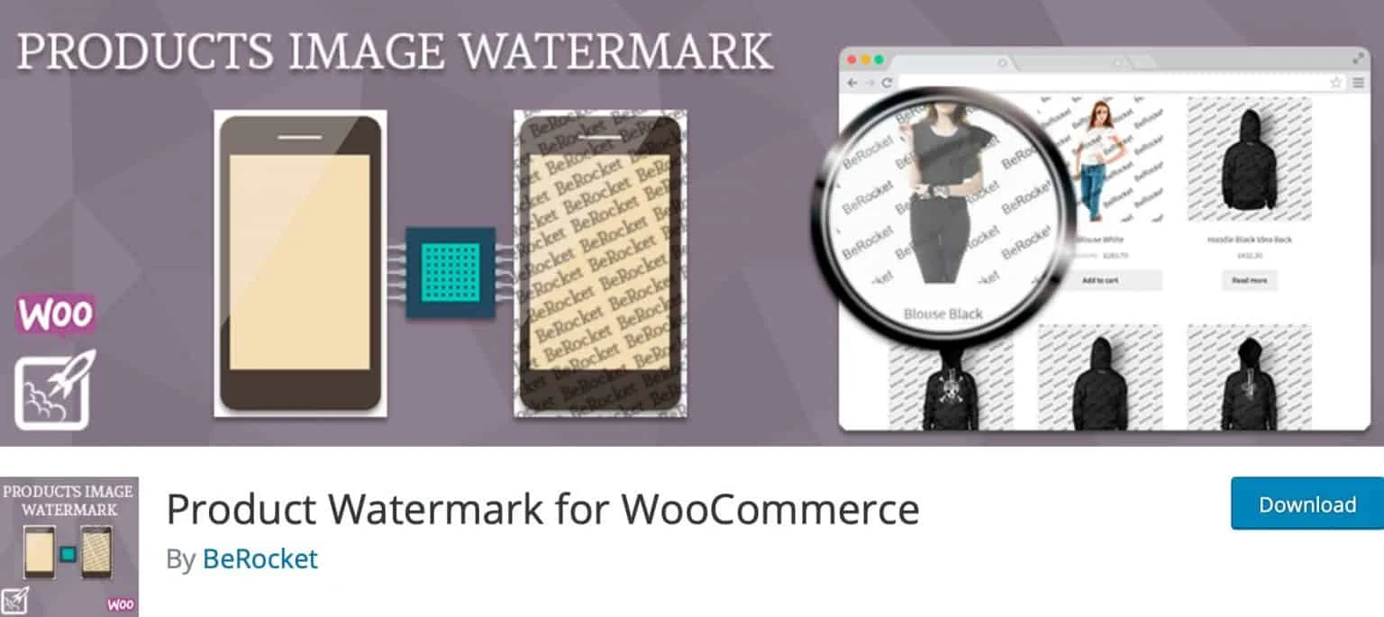 افزونه Product Watermark for WooCommerce