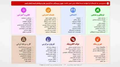 مطالعه مقاله جلوگیری از فیلتر شدن سایت در ایران و ثبت در ساماندهی