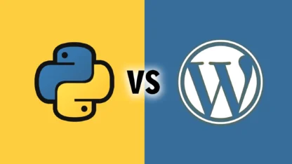 وردپرس یا پایتون؟ برای ساخت سایت از WordPress استفاده کنیم یا Python