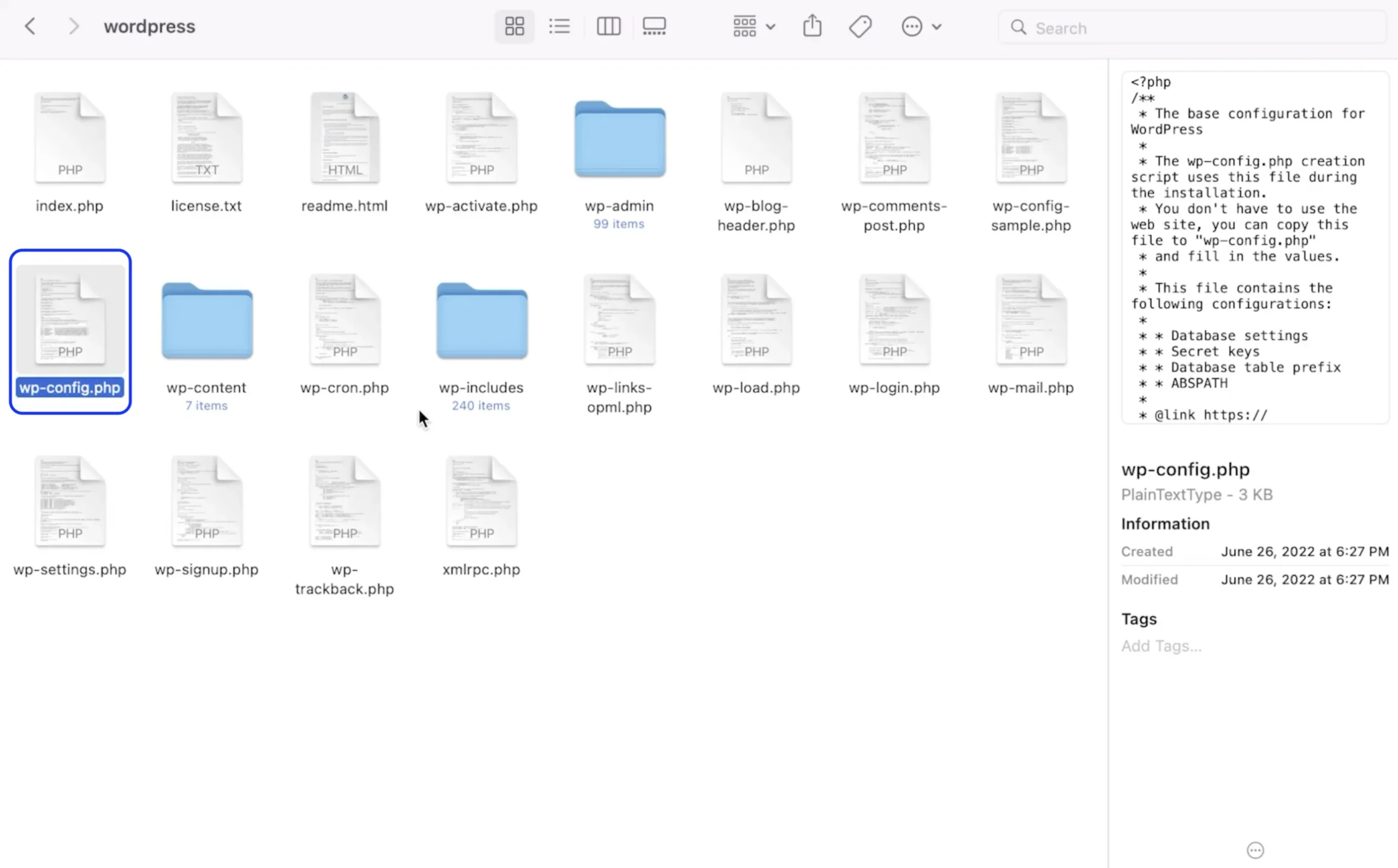 حل ارور "یک خطای غیرمنتظره رخ داد." در وردپرس ویرایش فایل wp-config
