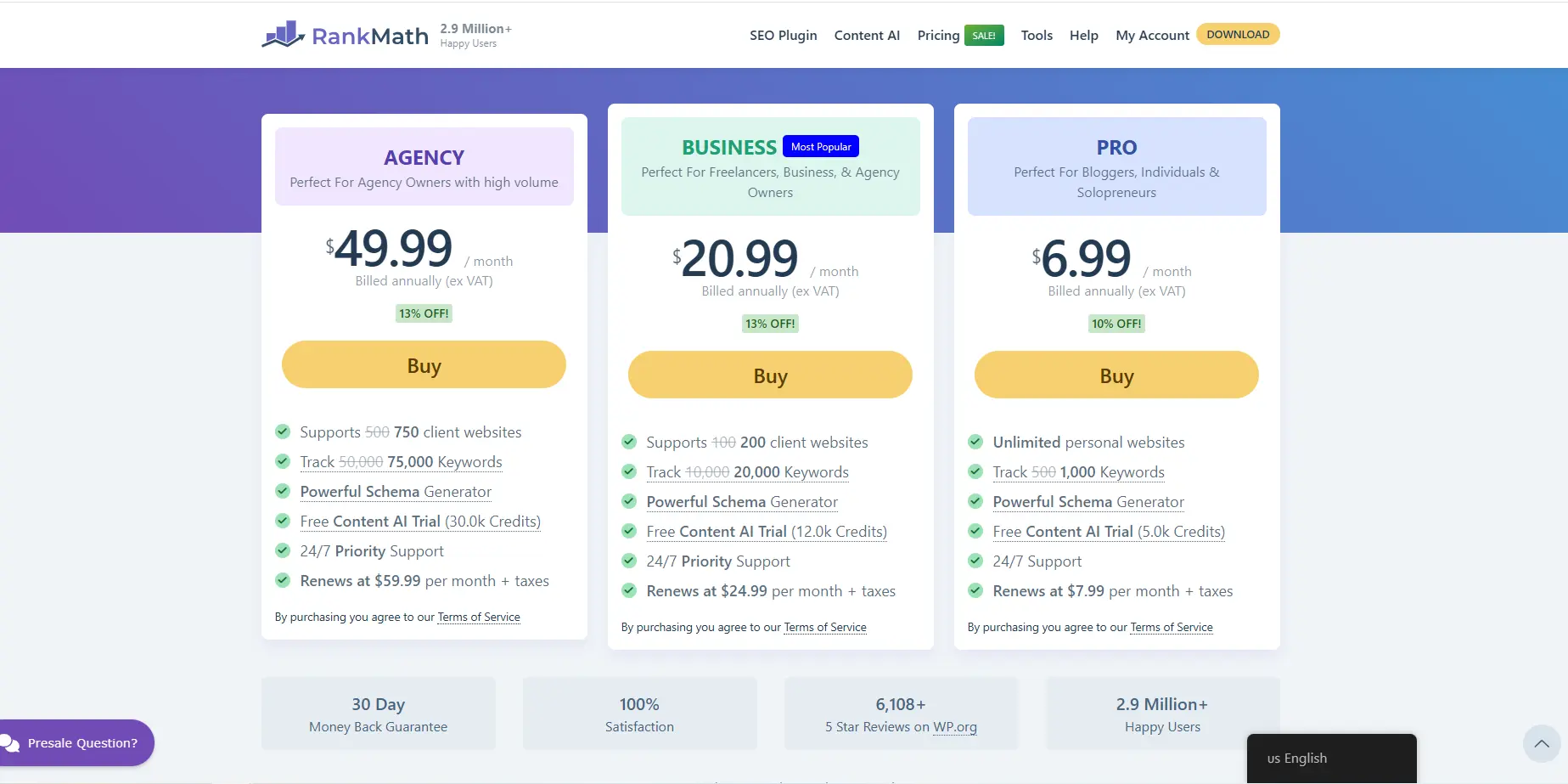 plugin rank math pro