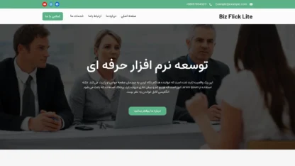 قالب وردپرس Biz Flick Lite فارسی (چایلدتم)