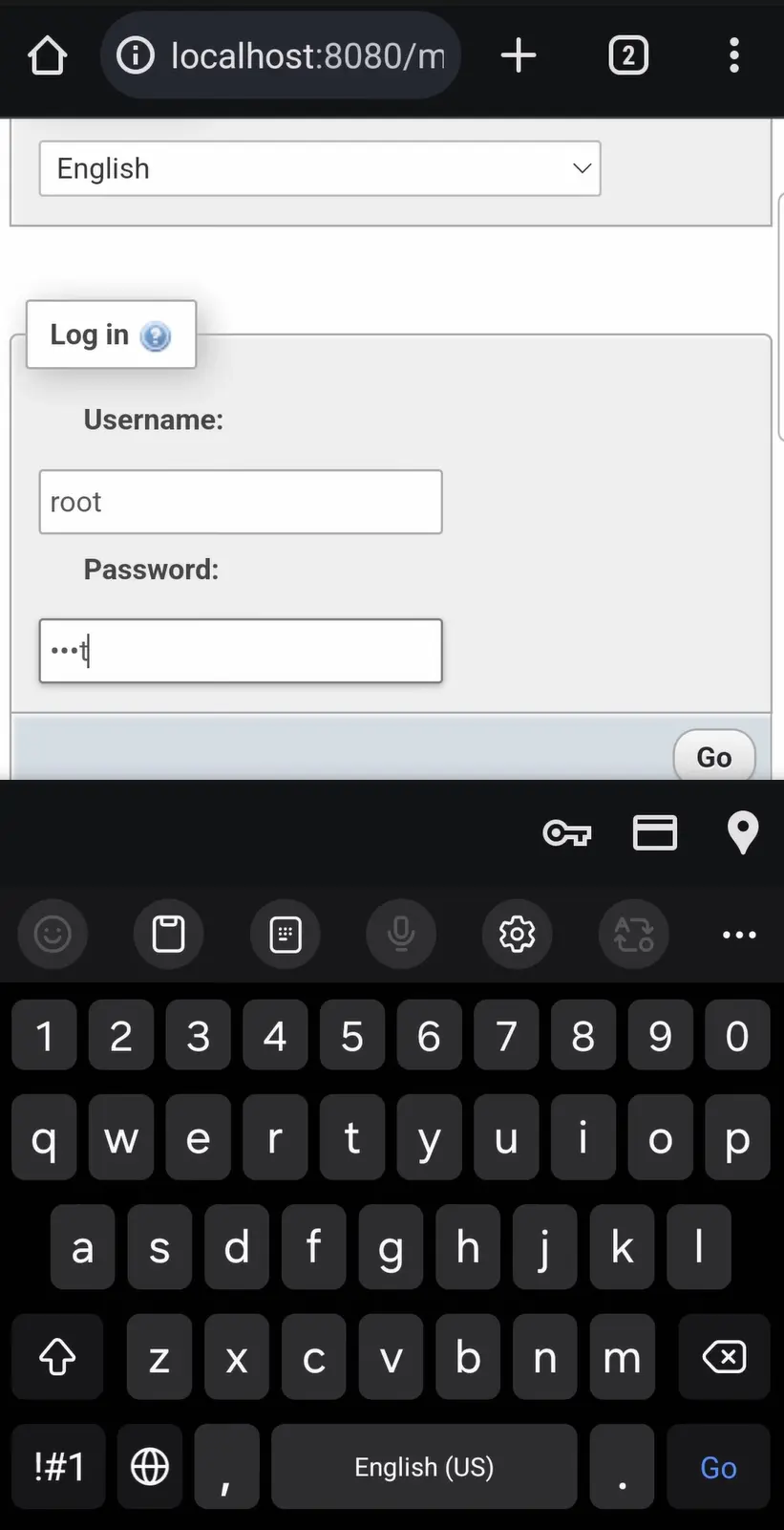 نصب وردپرس روی گوشی موبایل اندروید ورود به PHPMyadmin