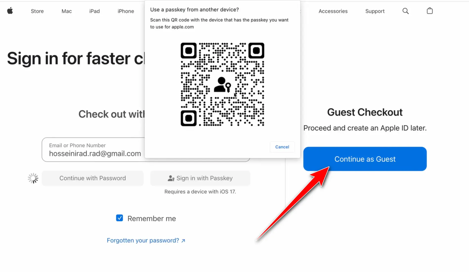 نقد و بررسی فرایند تسویه حساب سایت اپل قابلیت خرید به عنوان میهمان