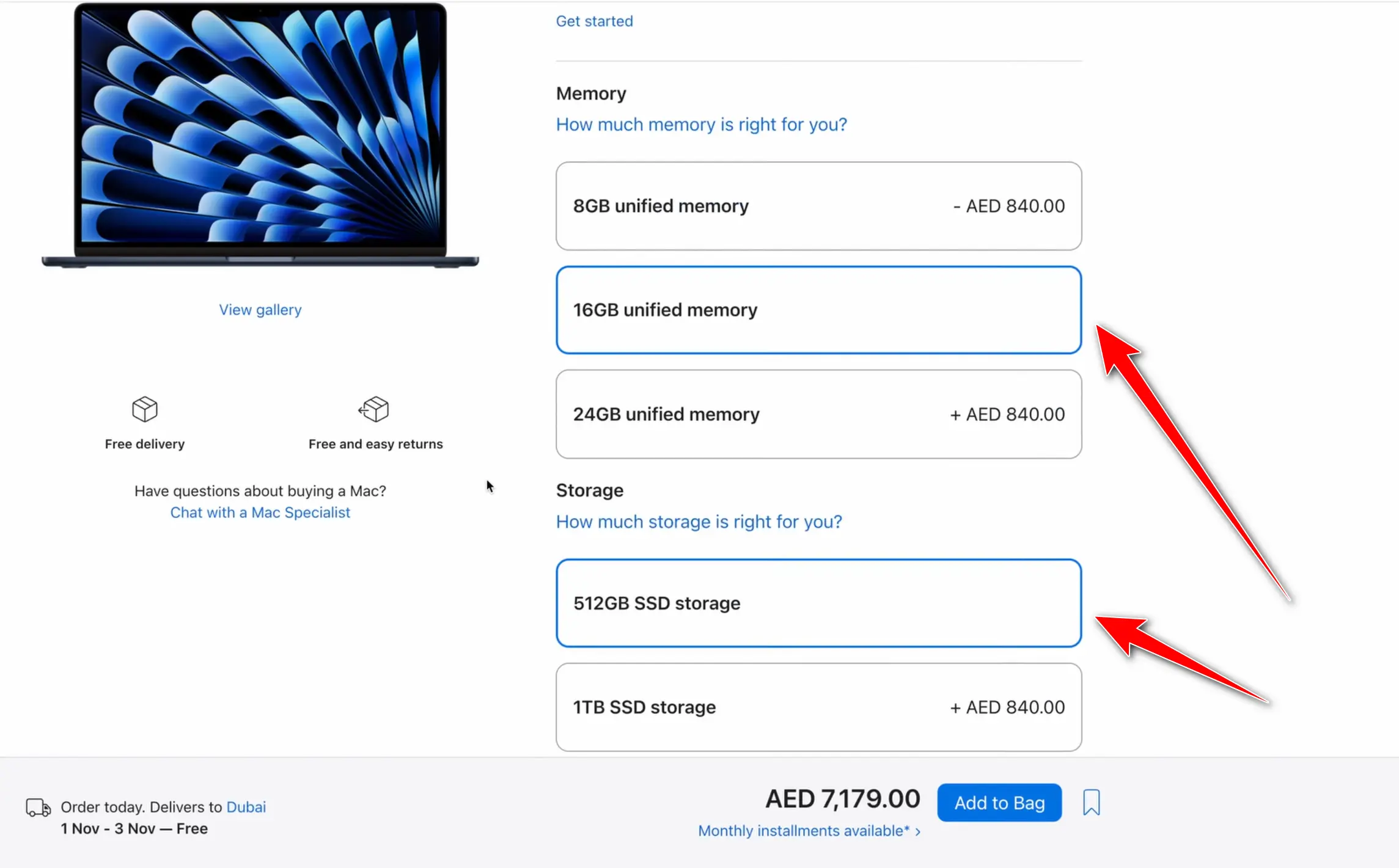 نقد و بررسی فرایند تسویه حساب سایت اپل انتخاب مدل ۵۱۲ گیگابایتی و رم ۱۶