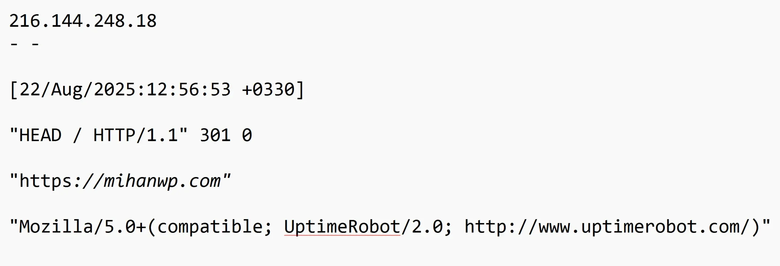 تحلیل Access Logs