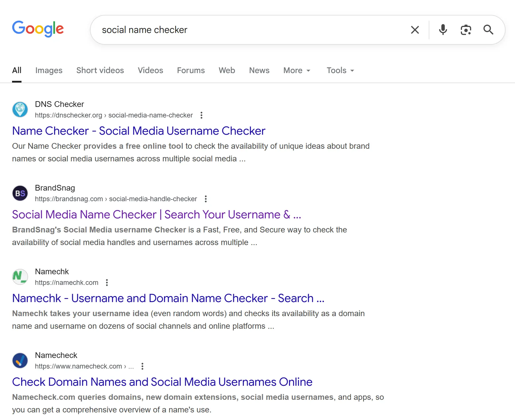 ساخت سایت با وردپرس در کمتر از ۲ ساعت بدون برنامه نویسی Social Name Checker