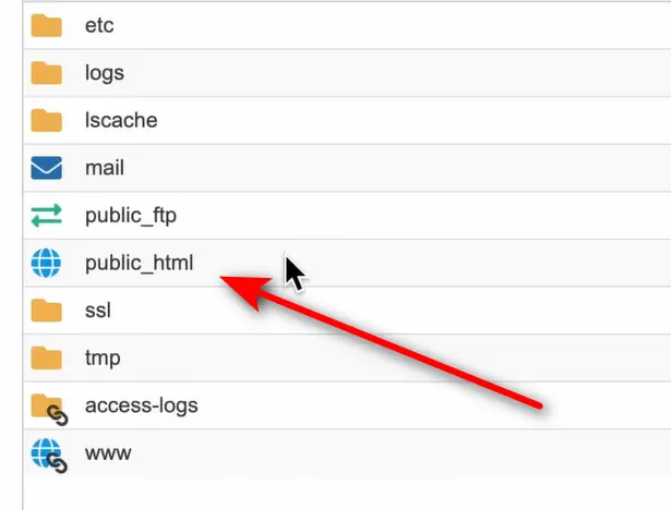 ساخت سایت با وردپرس در کمتر از ۲ ساعت بدون برنامه نویسی پوشه public_html