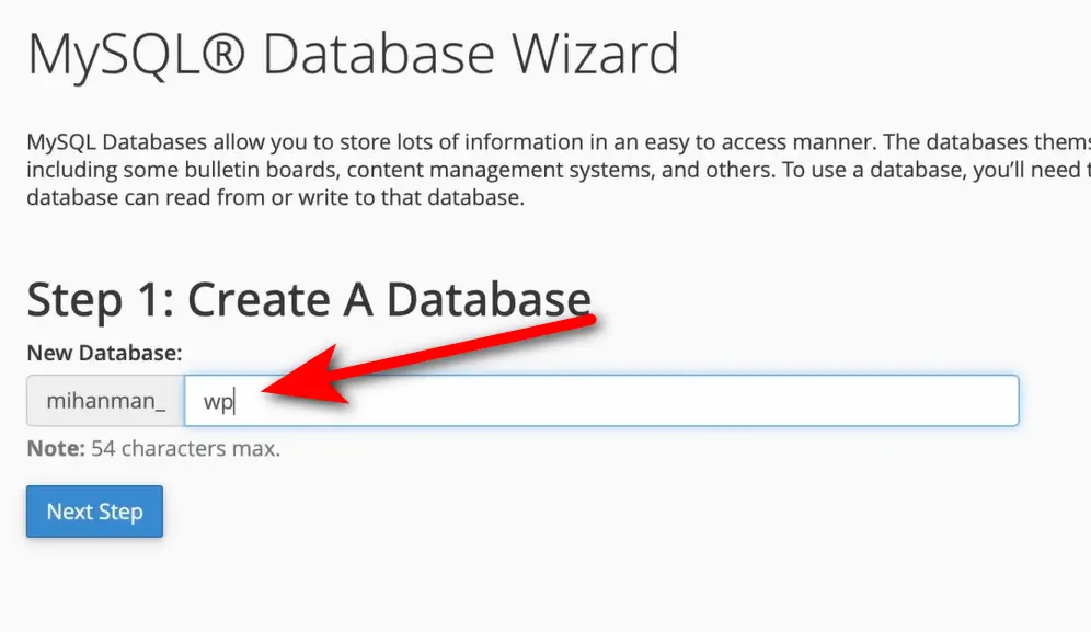 ساخت سایت با وردپرس در کمتر از ۲ ساعت بدون برنامه نویسی MySQL Database Wizard