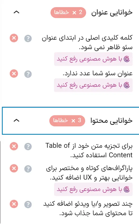 آموزش افزونه رنک مث (RankMath) و تحلیل سئو سایت خوانایی