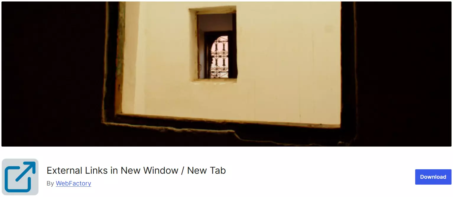 باز کردن لینک خروجی در تب جدید مرورگر افزونه External Links in New Window