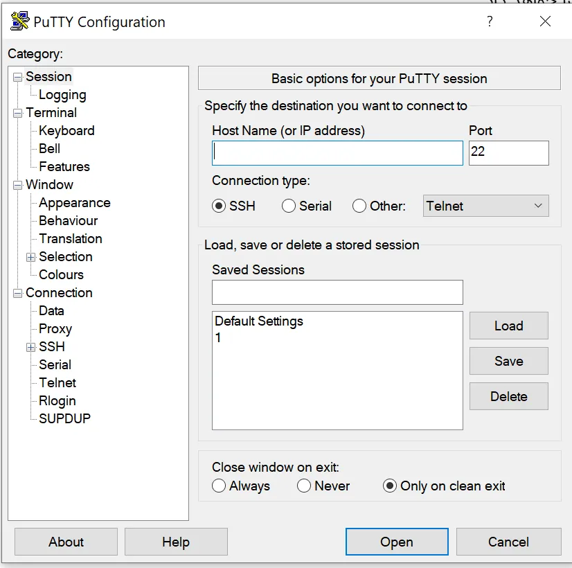آموزش اتصال به SSH لینوکس در سیستمعاملهای مختلف putty