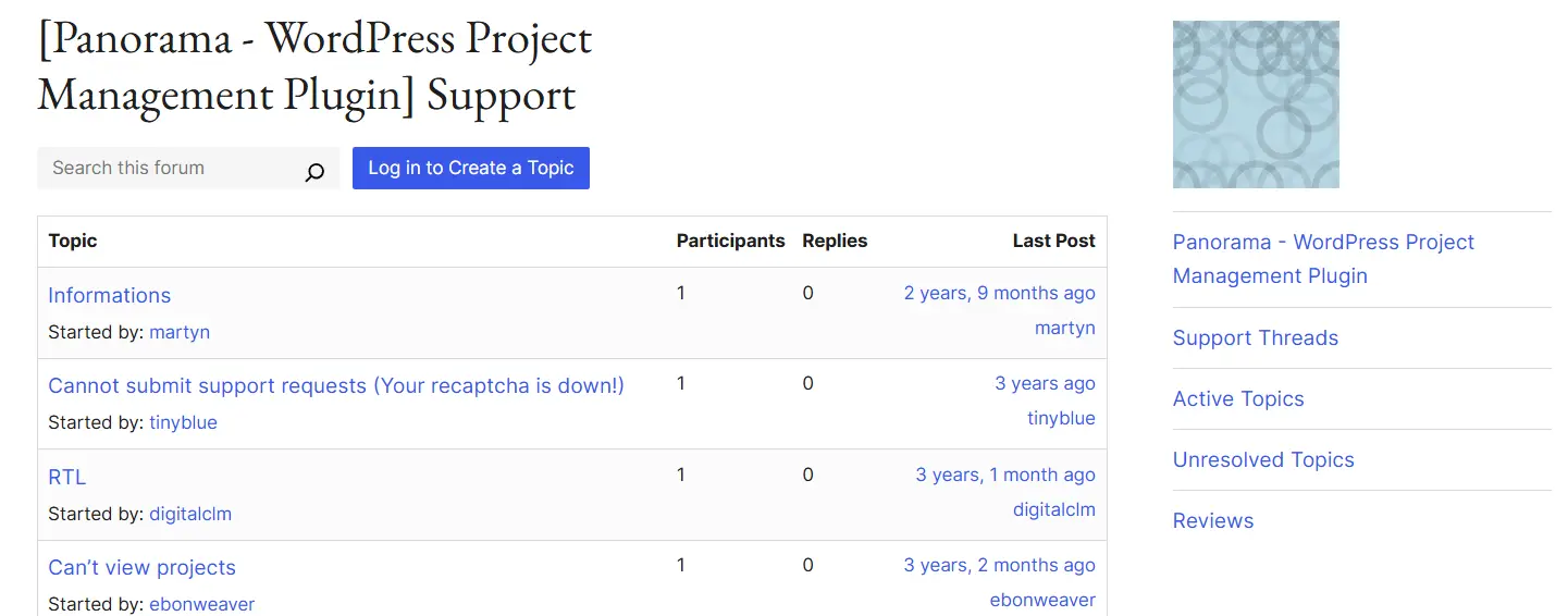 افزونه Project Panorama