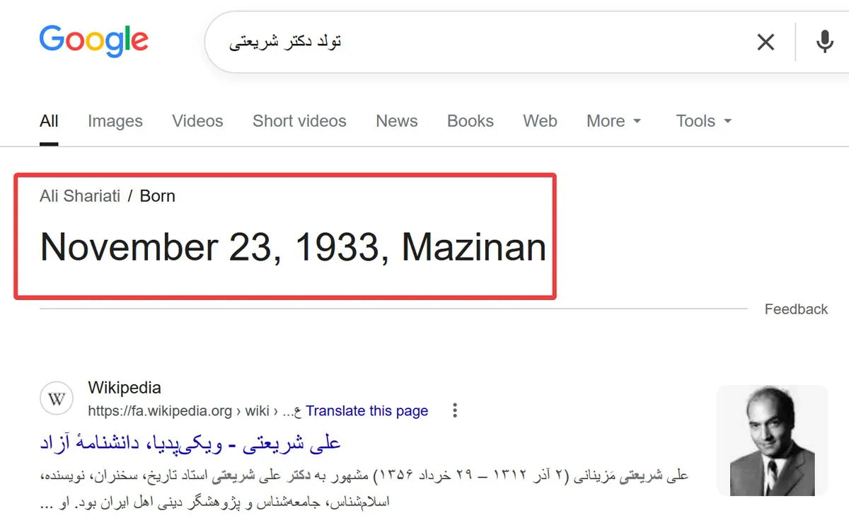الگوریتم مرغ مگس خوار گوگل چیست؟ زمانی که گوگل ریزبین میشود نحوه پاسخ گوگل به تولد شریعتی
