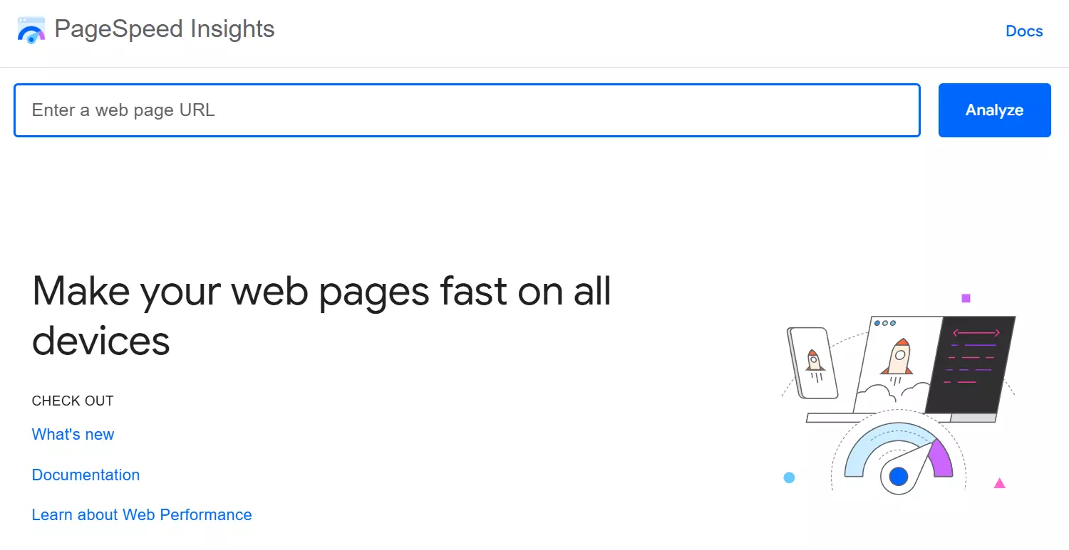 ابزار Google PageSpeed Insights