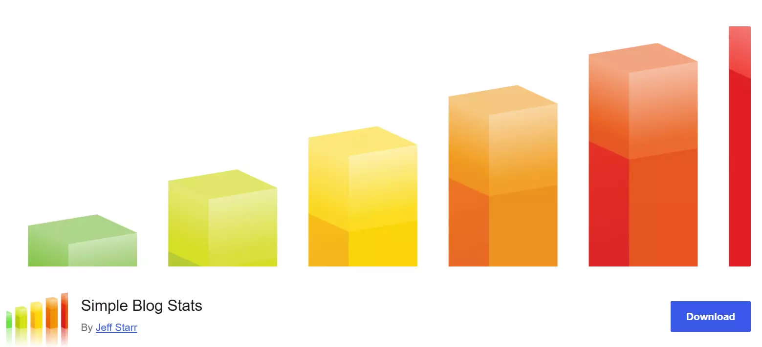افزونه Simple Blog Stats