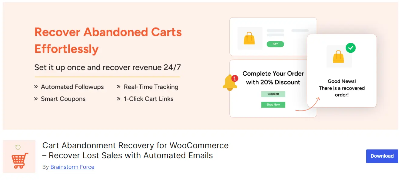 WooCommerce Cart Abandonment Recovery