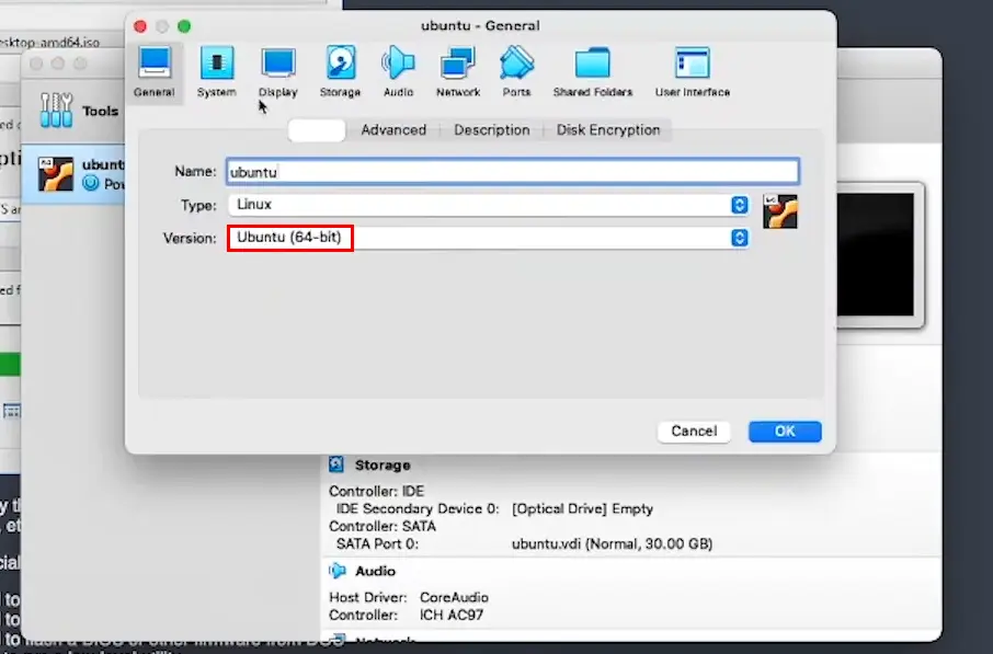 تنظیم نسخه Ubuntu