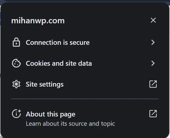 ssl certificate