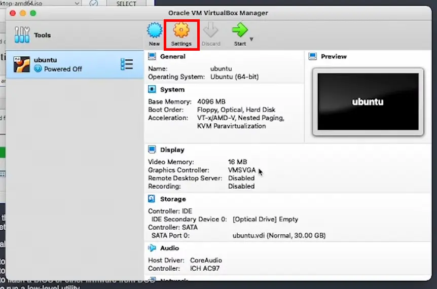 Settings (تنظیمات)