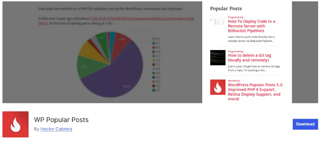 افزونه WordPress Popular Posts
