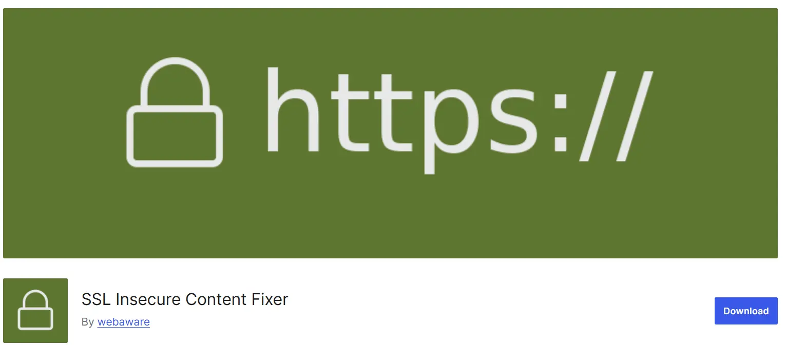 SSL Insecure Content Fixer