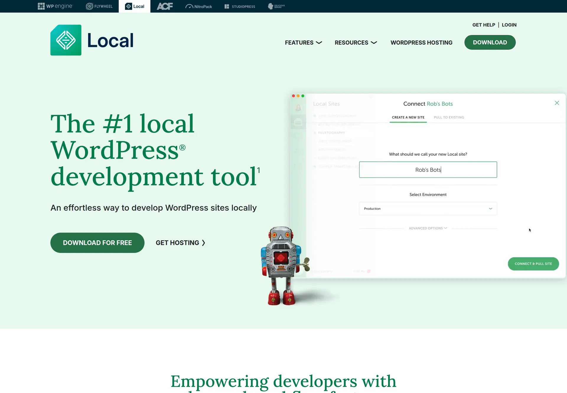 صفحه رسمی Local