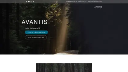 مطالعه مقاله قالب وردپرس Avantis فارسی