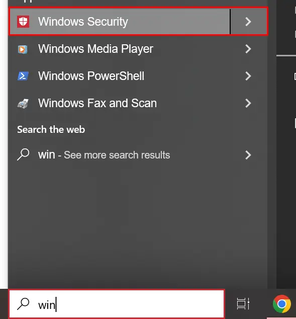 Windows Security