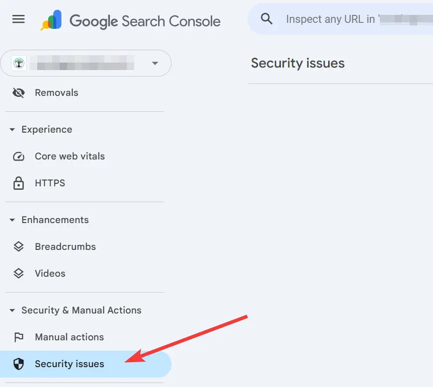 هشدار امنیتی در Google Search Console