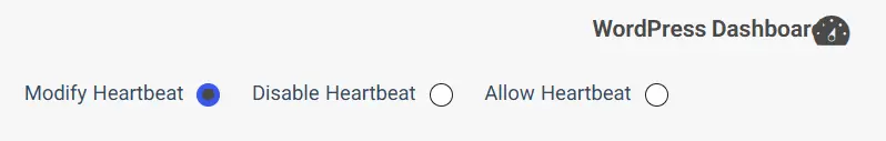 انتخاب رفتار Heartbeat