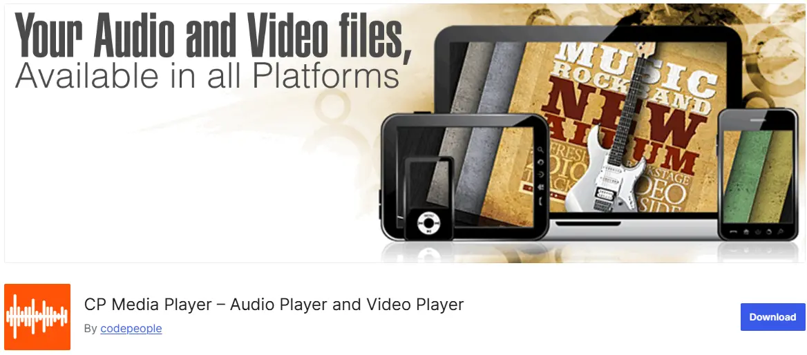 افزونه CP Media Player