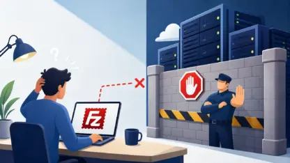 حل ارور Connection refused by server در FileZilla