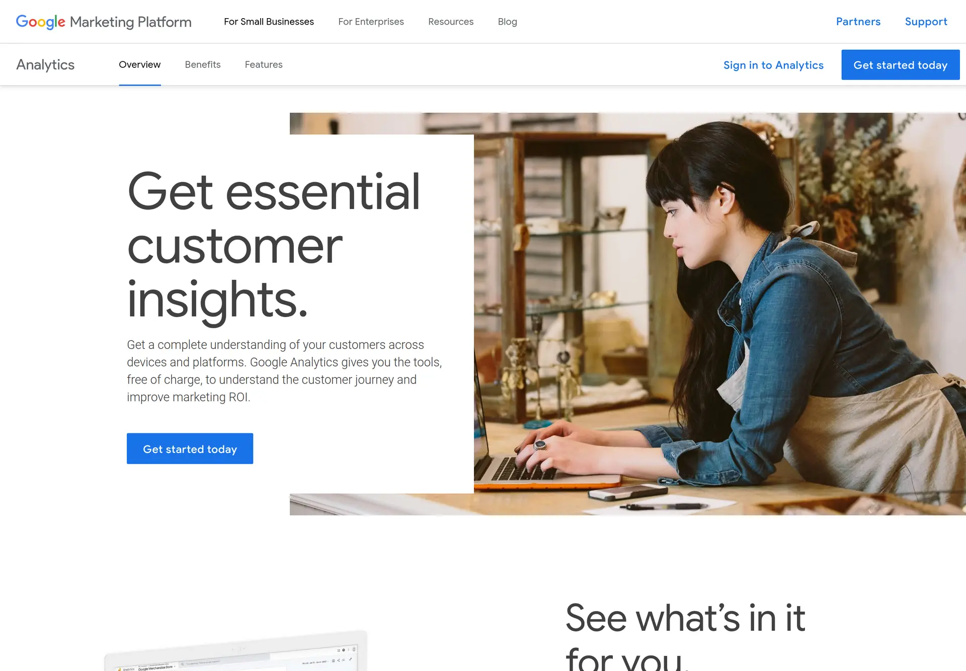 صفحه رسمی Google Analytics 4 و معرفی نسل فعلی گوگل آنالیتیکس