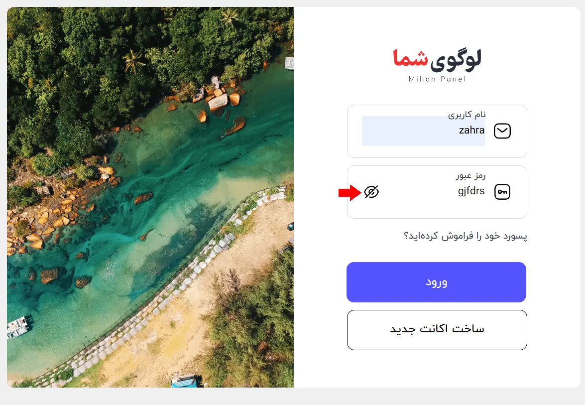 نمایش/مخفی کردن رمز عبور در صفحه ورود وردپرس