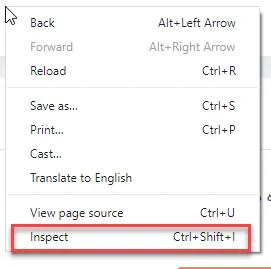 Inspect